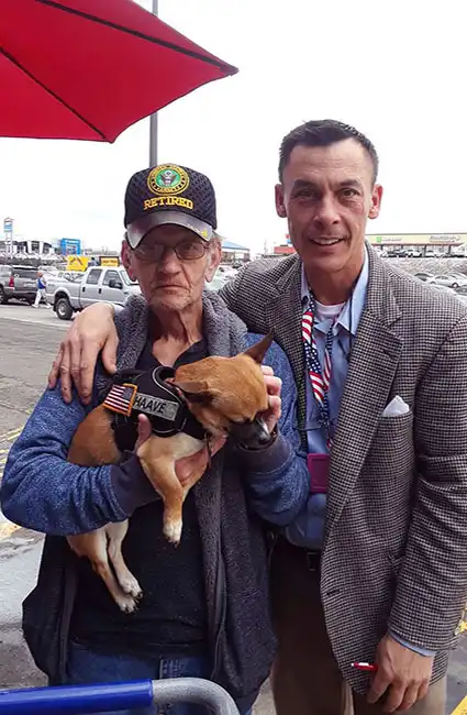 Congressional Canidate David Haave representing his love for Vietnam Veteran in Kentucky 2022 -- David Haave